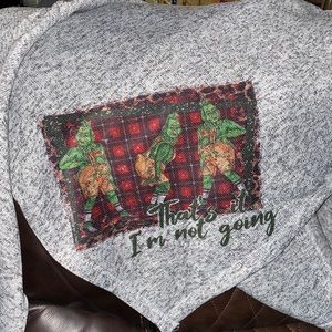 The grinch blanket